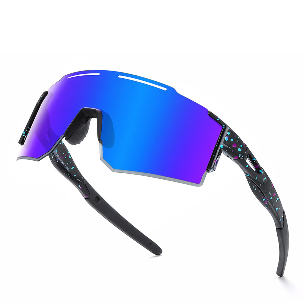 YUNBLL&KO Sports Sunglasses for Men Women UV400 Polarized Baseball Fishing Running Cycling